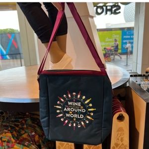 Epcot Food and wine festival 2022 insulated wine cooler tote bag